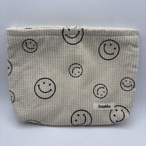 Cosmetic Bags for Women - Corduroy Cosmetic Bag Aesthetic Women Handbags Purses